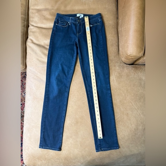Paige Skyline Ankle Skinny Jean Dark Wash Women’s Size 27 - Picture 2 of 8